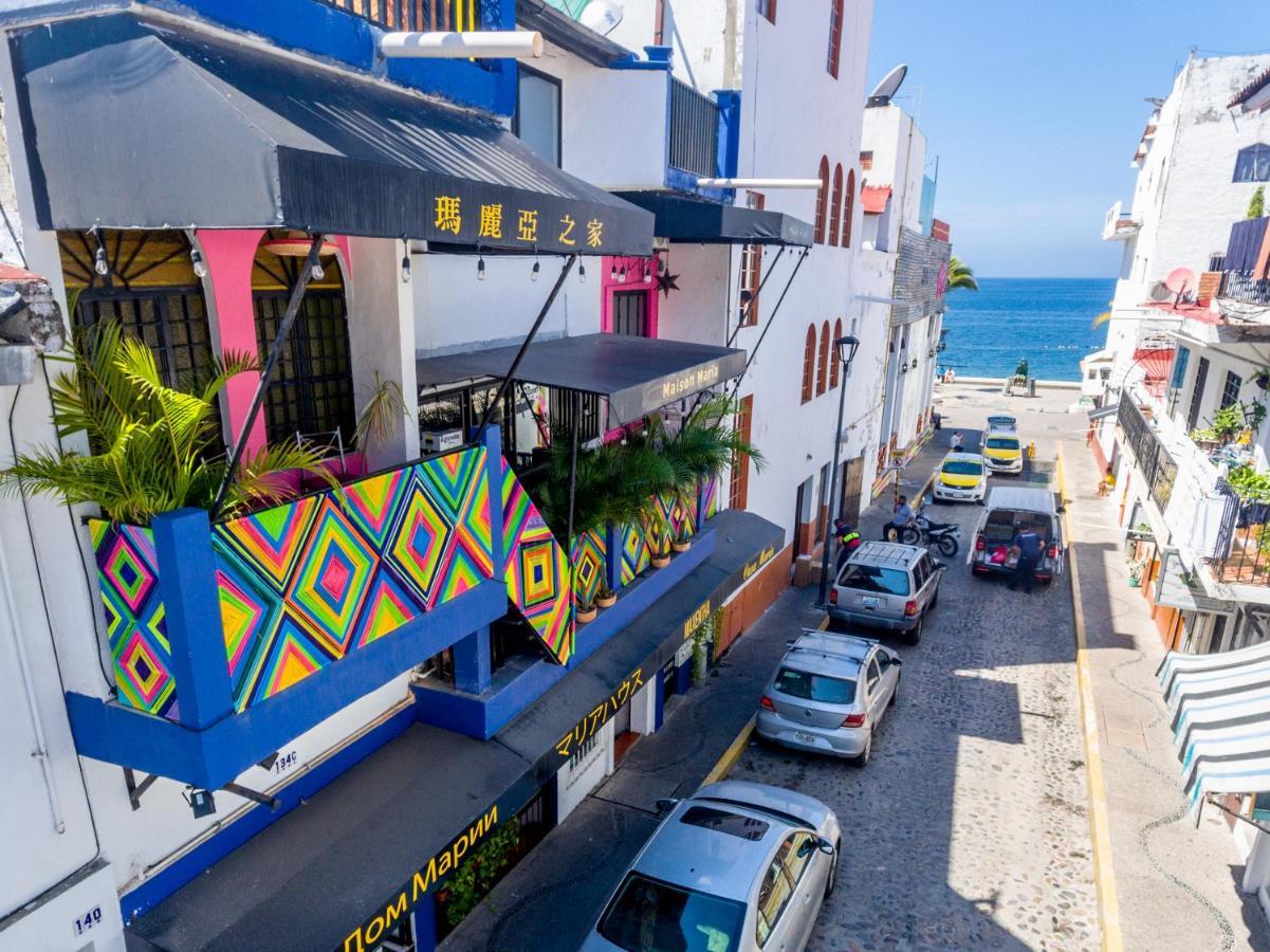 Casa Maria Malecon Hotell Puerto Vallarta Eksteriør bilde