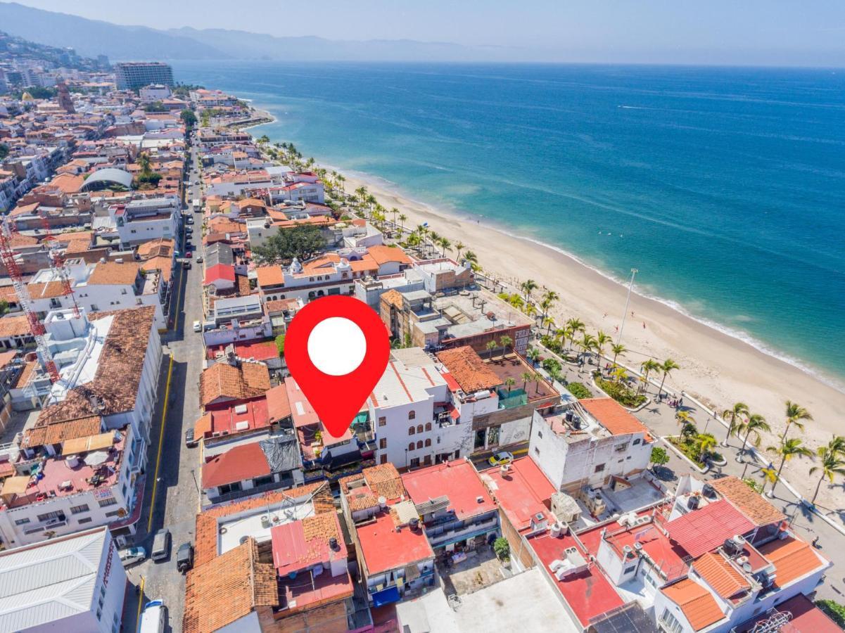 Casa Maria Malecon Hotell Puerto Vallarta Eksteriør bilde